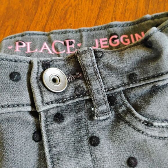 Place brand Polka Dot Jeggings - Size: 5 Girls (1153) - Picture 2 of 5